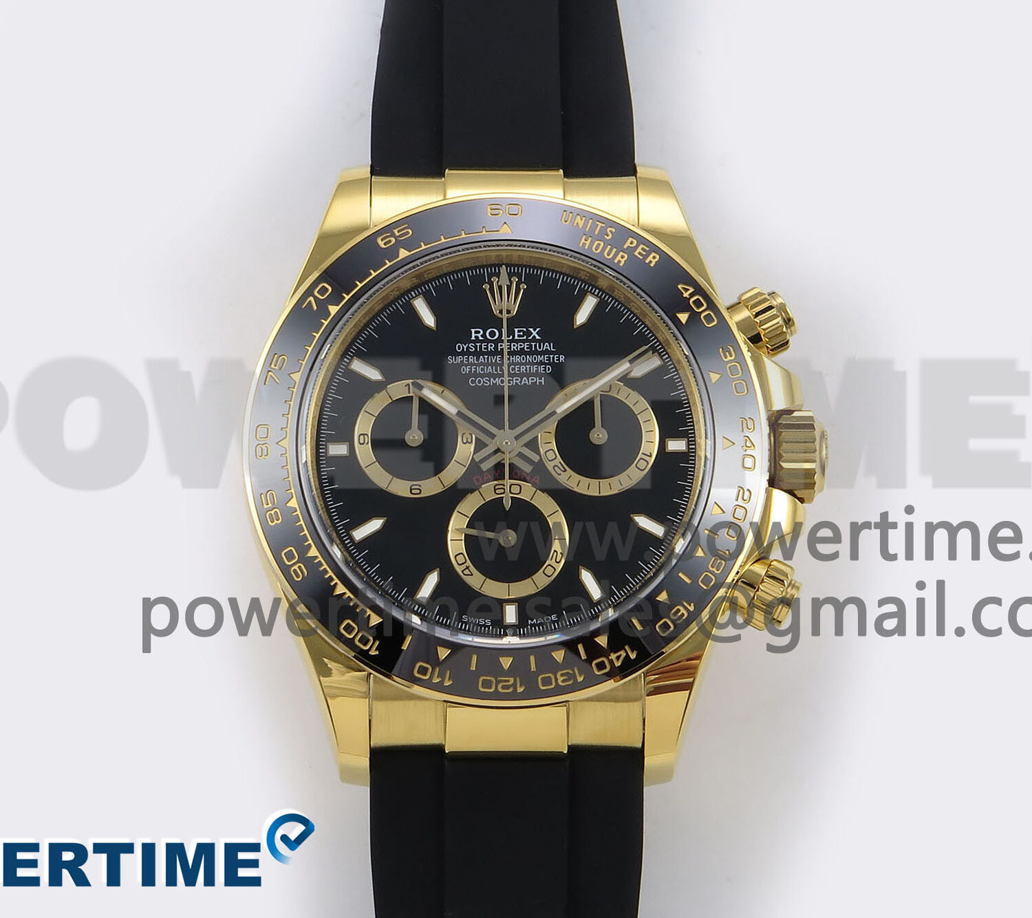 Daytona 126518 APSF 1:1 Best Edition Black Dial on Oysterflex Strap SH4131 (Gain Weight)