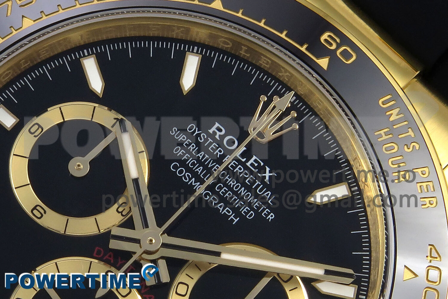Daytona 126518 APSF 1:1 Best Edition Black Dial on Oysterflex Strap SH4131 (Gain Weight) - Image 4