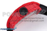RM035-02 Red NTPT ZF 1:1 Best Edition Skeleton Dial on Black Rubber Strap RMAL1 Super Clone V6 - Image 7