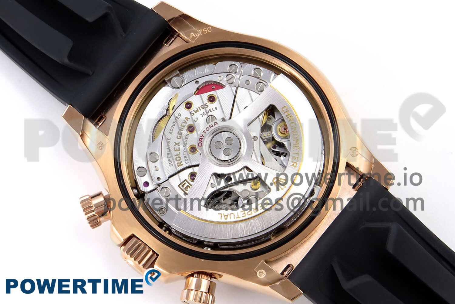 Daytona 126515 QF 1:1 Best Edition Black/RG Diamonds Dial on Oysterflex Strap SH4131 V6 (Weighted) - Image 9