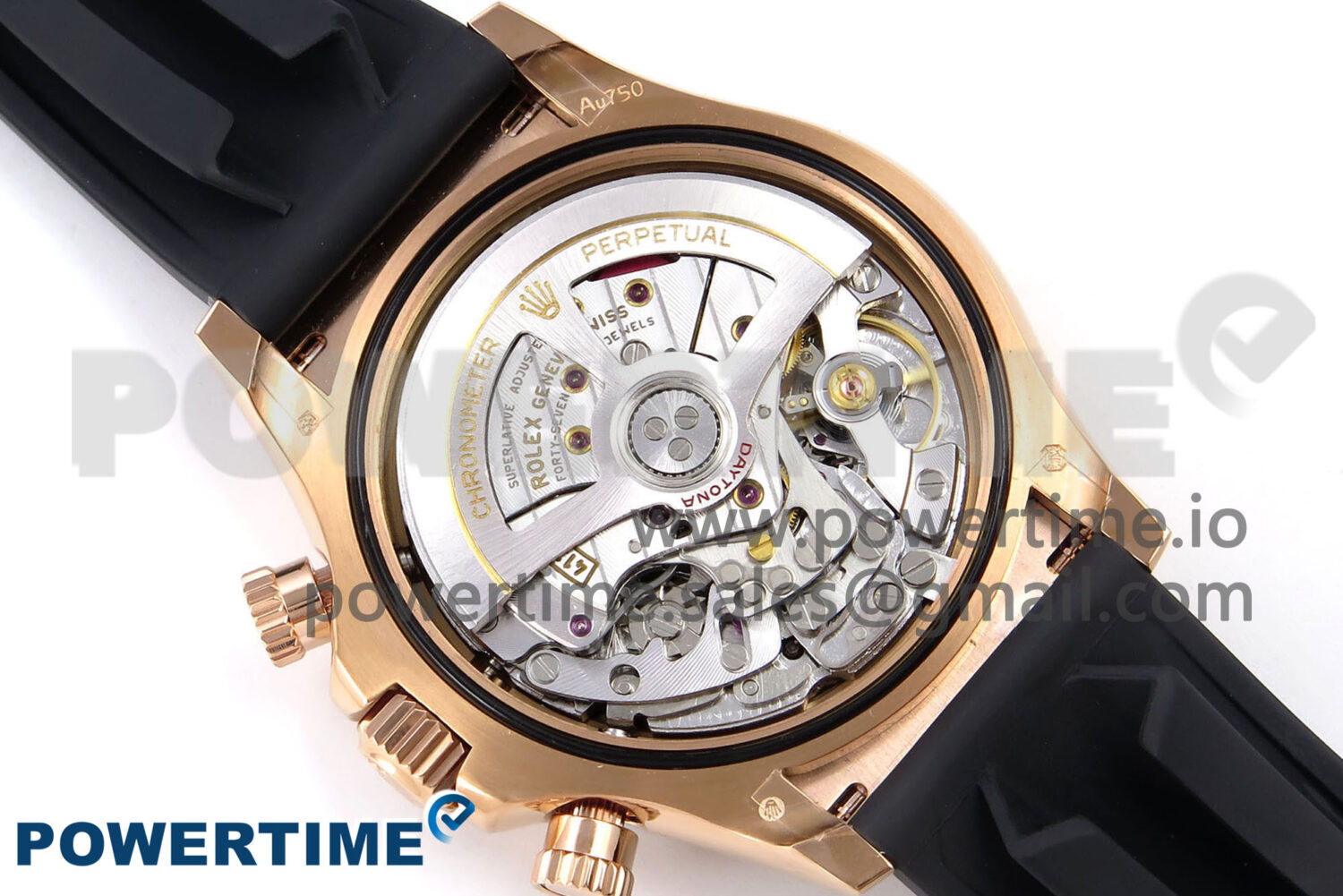 Daytona 126515 QF 1:1 Best Edition Black/RG Dial on Oysterflex Strap SH4131 V6 (Weighted) - Image 10