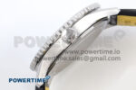 Navitimer Automatic 41mm SS TF 1:1 Best Edition Ice Blue Dial on Black Leather Strap A2824 - Image 7