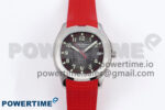 Aquanaut 5167A SS ZF 1:1 Best Edition Gray Dial on Red Rubber Strap 330CS V2
