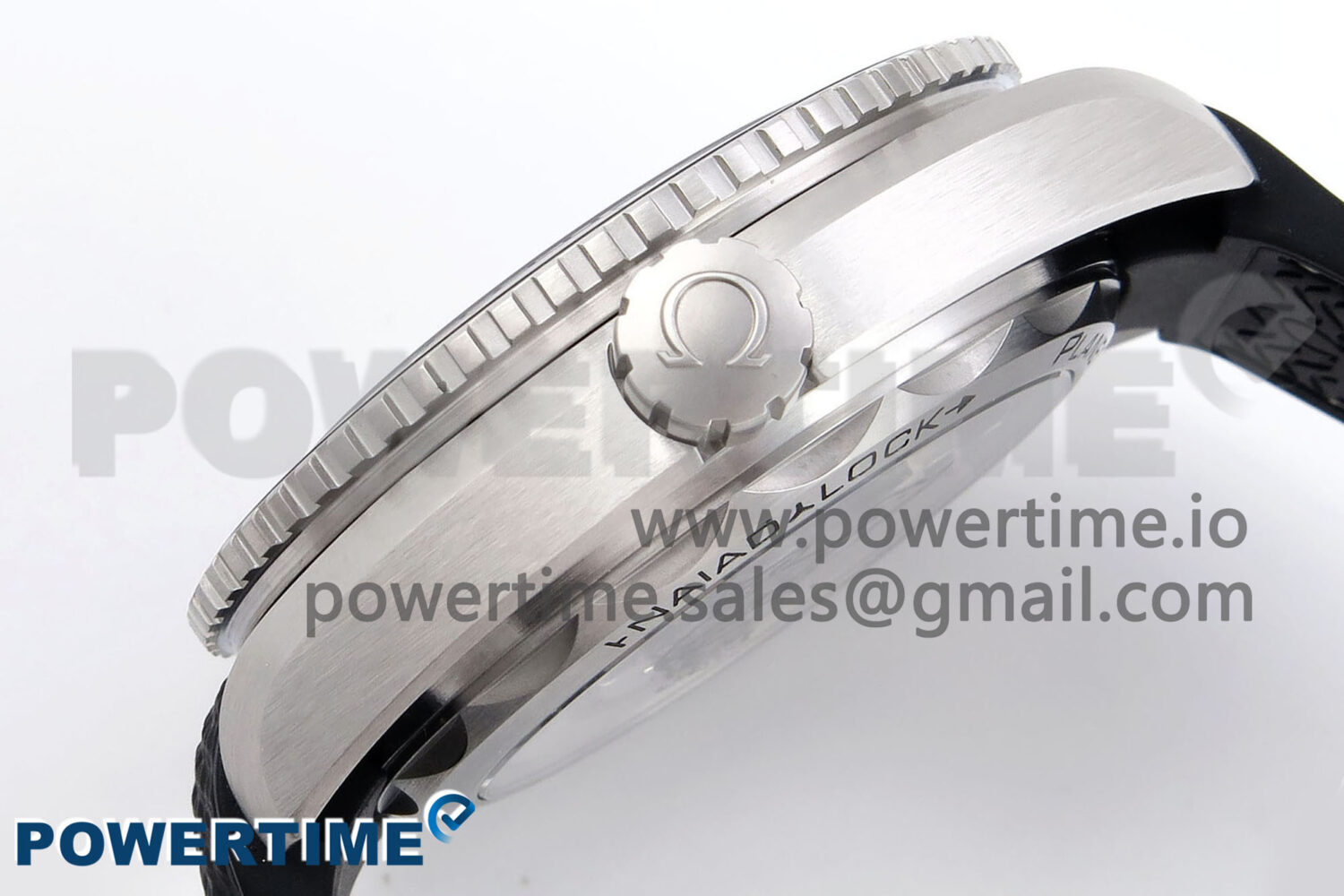 Planet Ocean 43.5mm SS VSF 1:1 Best Edition Gray Bezel Gray Dial on Black Rubber Strap A8900 Super Clone - Image 6