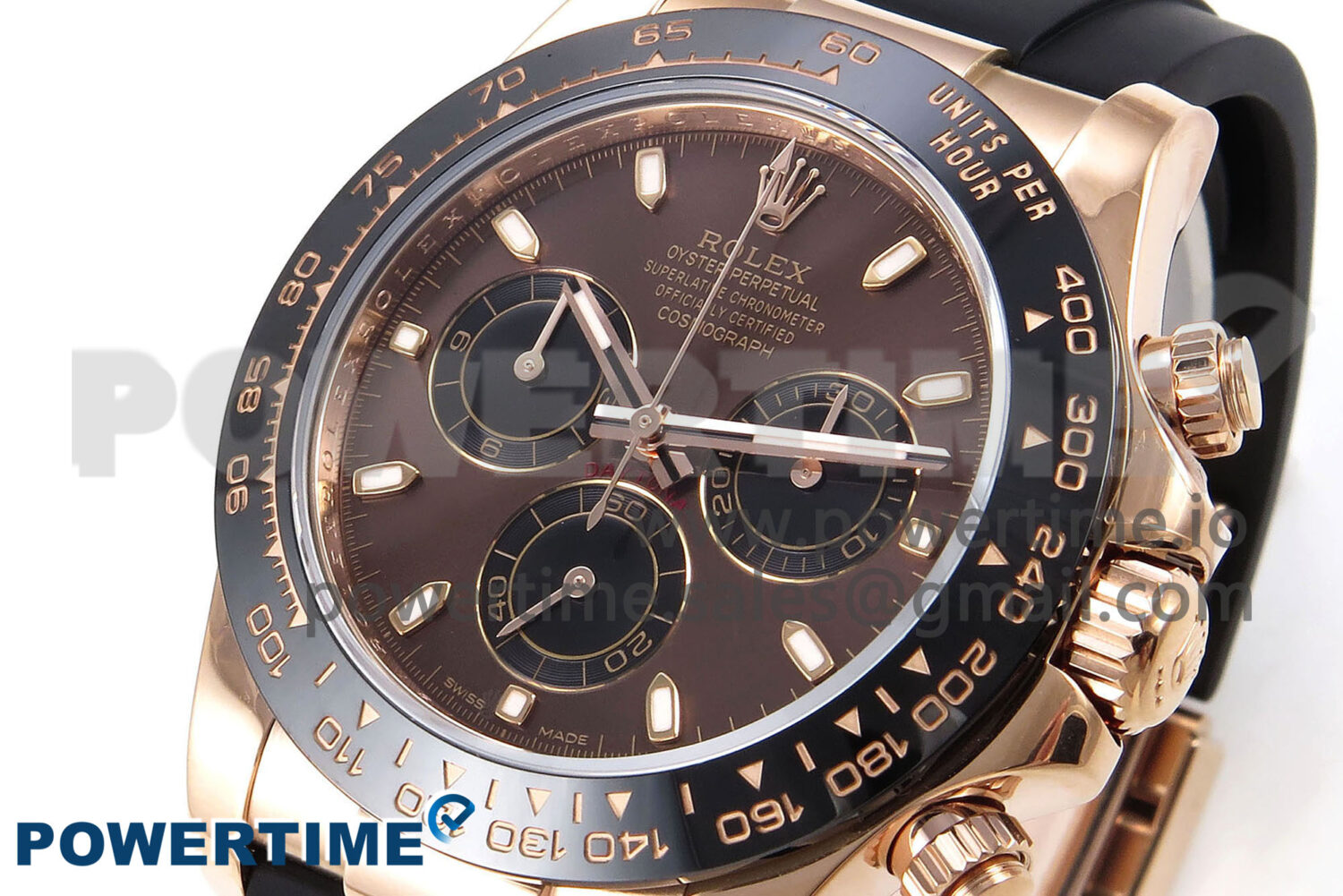 Daytona 116515 LN ZF 1:1 Best Edition Chocolate/Black Dial on Oysterflex Strap SH4130 (Gain Weight) - Image 2