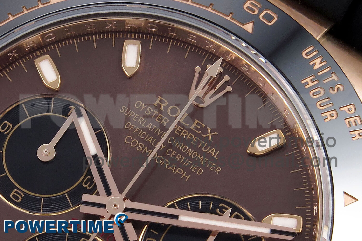 Daytona 116515 LN ZF 1:1 Best Edition Chocolate/Black Dial on Oysterflex Strap SH4130 (Gain Weight) - Image 4