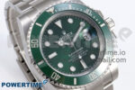 Submariner 116610 LV Green Ceramic ARF 1:1 Best Edition 904L SS Case and Bracelet SH3135 - Image 3