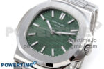 Nautilus 5711/1A 3KF 1:1 Best Edition Green Dial on SS Bracelet A324 Super Clone V2 - Image 3