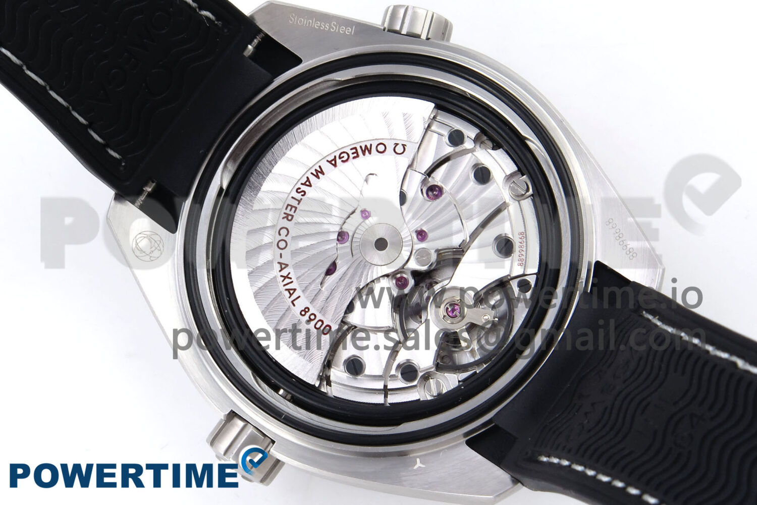 Planet Ocean 43.5mm SS VSF 1:1 Best Edition Gray Bezel Gray Dial on Black Rubber Strap A8900 Super Clone - Image 9