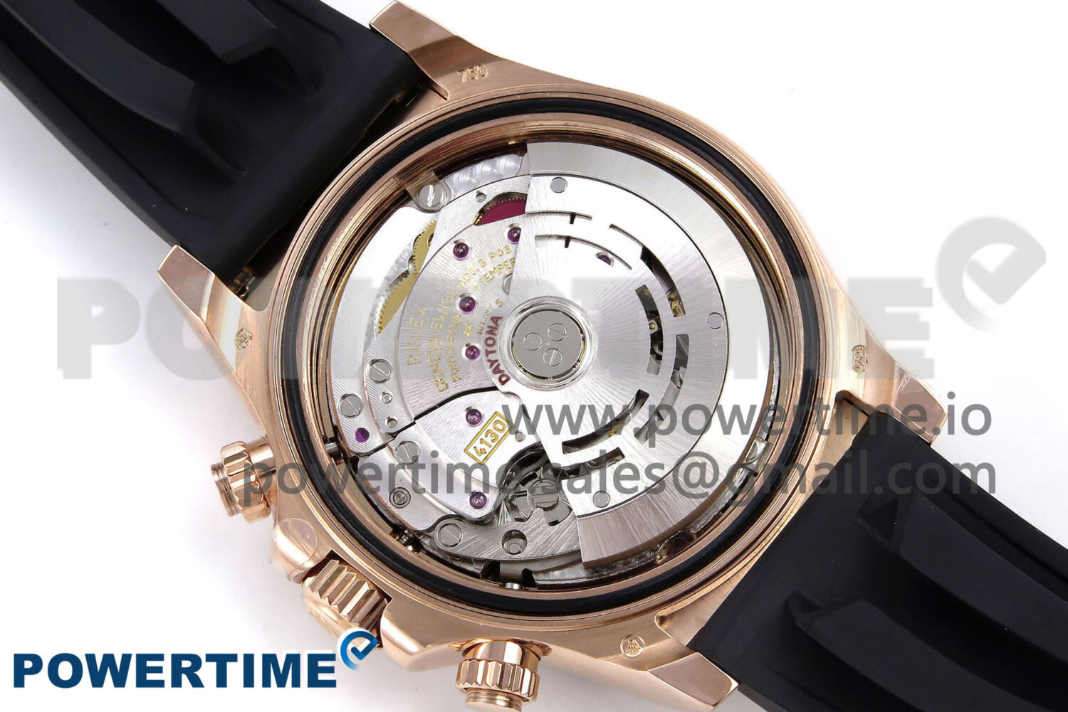 Daytona 116515 LN ZF 1:1 Best Edition RG/Black Dial on Oysterflex Strap SH4130 (Gain Weight) - Image 9
