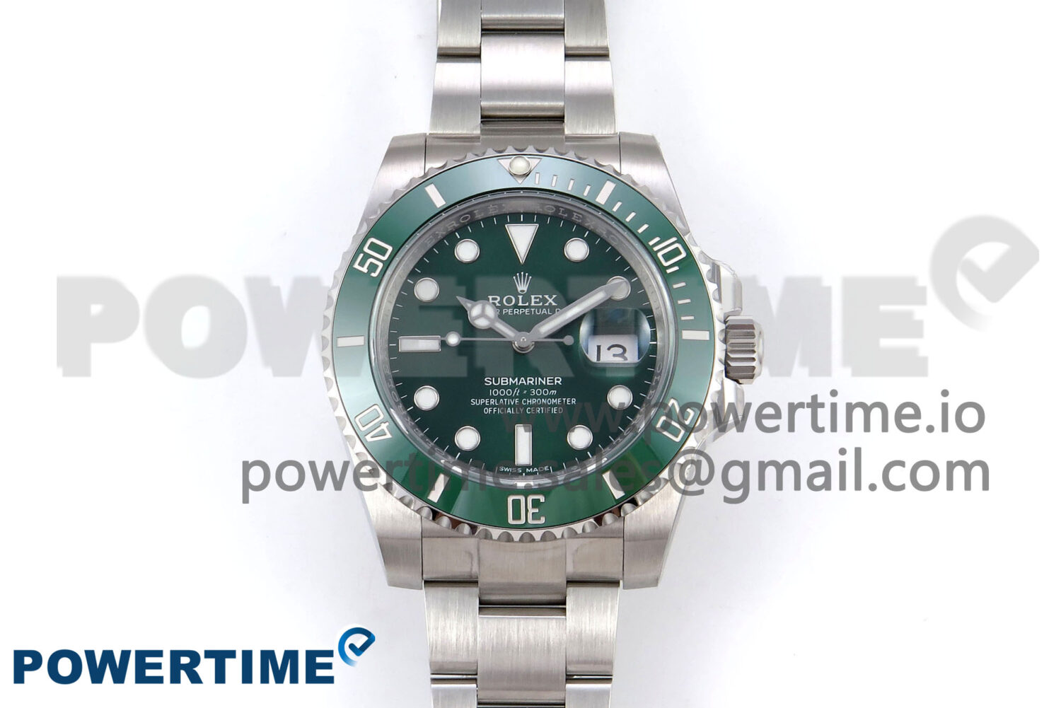 Submariner 116610 LV Green Ceramic ARF 1:1 Best Edition 904L SS Case and Bracelet SH3135 - Image 1