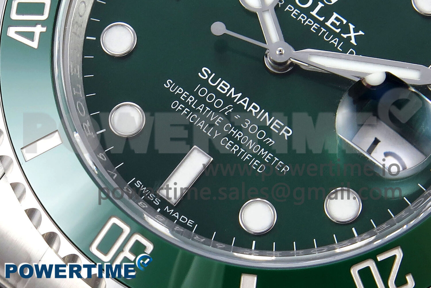 Submariner 116610 LV Green Ceramic ARF 1:1 Best Edition 904L SS Case and Bracelet SH3135 - Image 5
