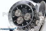 Daytona 126519 QF 1:1 Best Edition Black/Silver Dial on Oysterflex Strap SH4131 V6 (Weighted) - Image 2