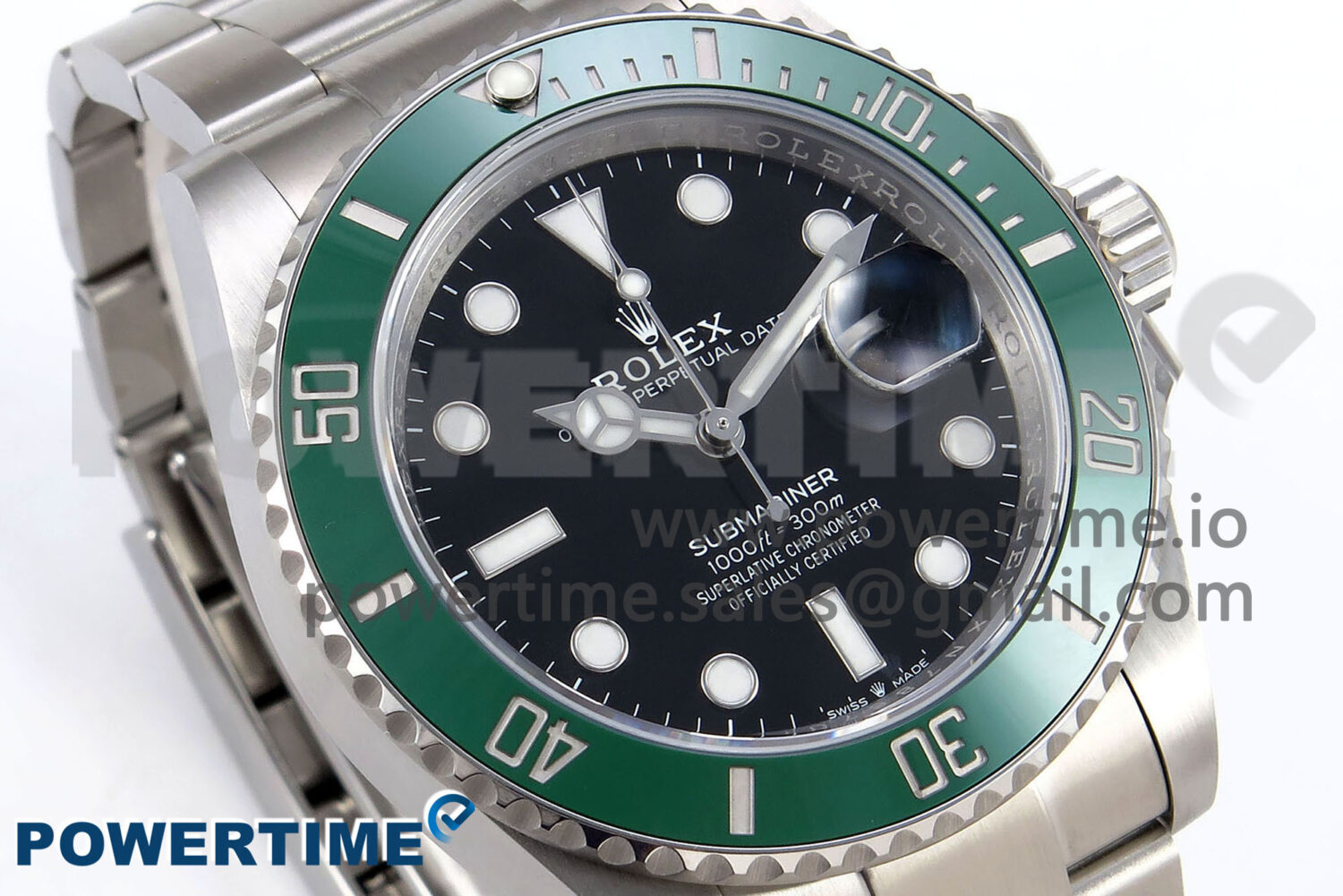 Submariner 41mm 126610 LV Green Ceramic ARF 1:1 Best Edition 904L SS Case and Bracelet SH3235 - Image 3