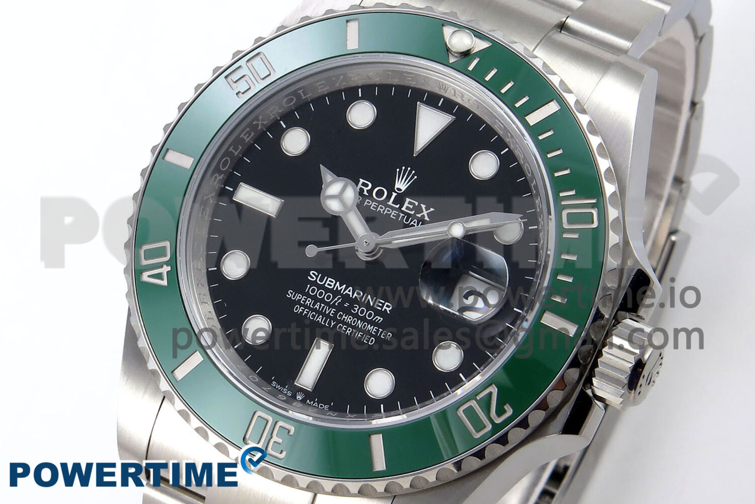 Submariner 41mm 126610 LV Green Ceramic ARF 1:1 Best Edition 904L SS Case and Bracelet SH3235 - Image 2