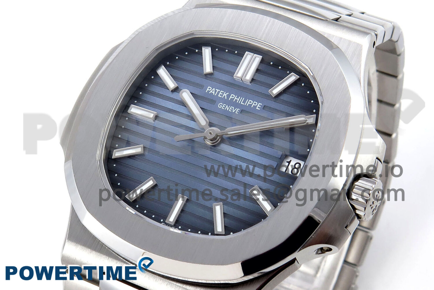 Nautilus 5711/1A 3KF 1:1 Best Edition Blue Dial on SS Bracelet A324 Super Clone V2 - Image 3