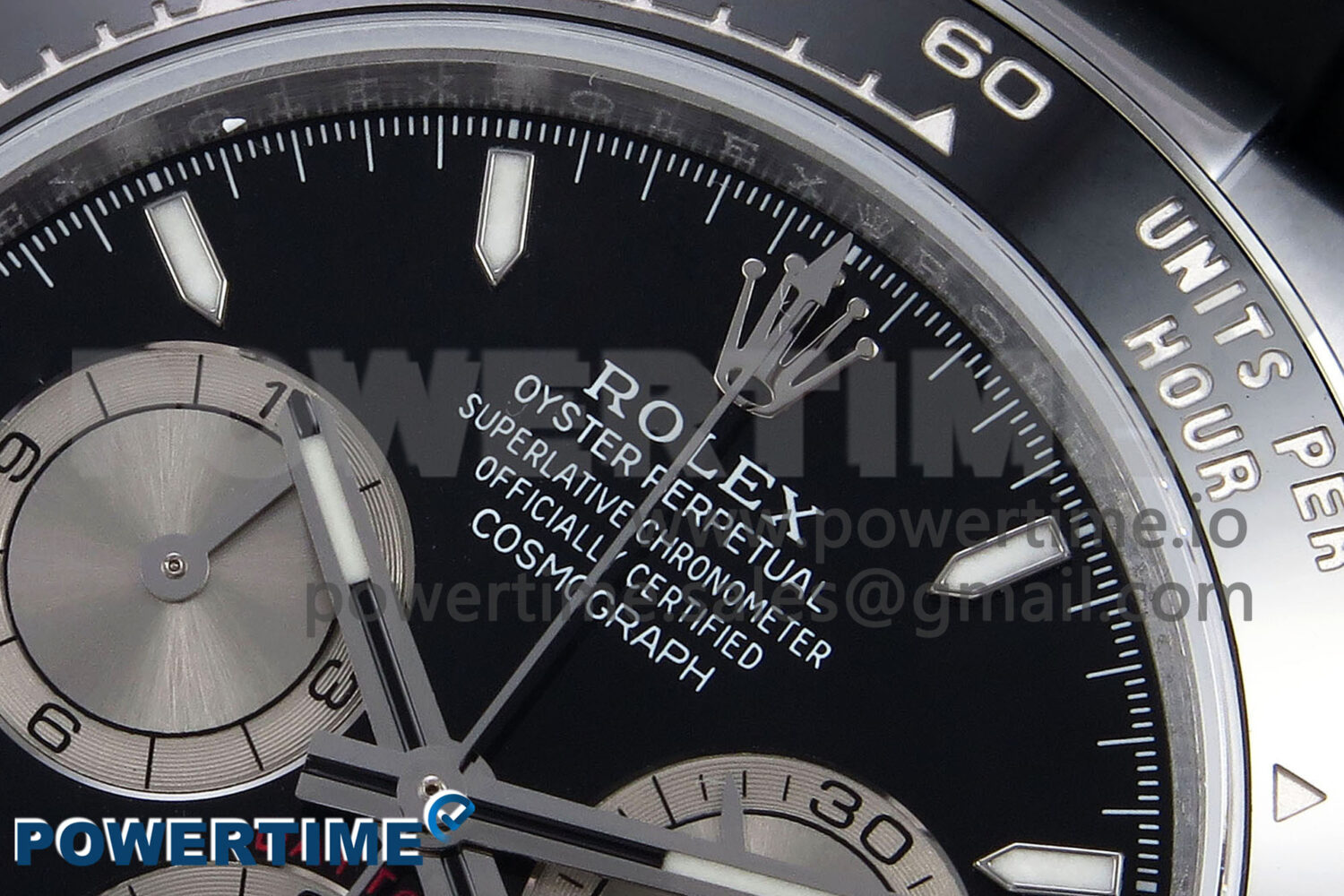 Daytona 126519 QF 1:1 Best Edition Black/Silver Dial on Oysterflex Strap SH4131 V6 (Weighted) - Image 4