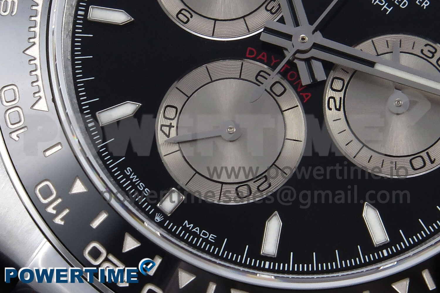 Daytona 126519 QF 1:1 Best Edition Black/Silver Dial on Oysterflex Strap SH4131 V6 (Weighted) - Image 5