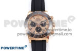 Daytona 116515 LN ZF 1:1 Best Edition RG/Black Dial on Oysterflex Strap SH4130 (Gain Weight)