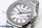 Nautilus 5711/1A 3KF 1:1 Best Edition White Textured Dial on SS Bracelet A324 Super Clone V2 - Image 3