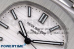 Nautilus 5711/1A 3KF 1:1 Best Edition White Textured Dial on SS Bracelet A324 Super Clone V2 - Image 4