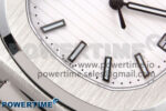 Nautilus 5711/1A 3KF 1:1 Best Edition White Textured Dial on SS Bracelet A324 Super Clone V2 - Image 5