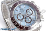 Daytona 126506 APSF 1:1 Best Edition Ice Blue Dial Crystal Marker on SS Braclet SH4131 - Image 3