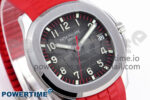 Aquanaut 5167A SS ZF 1:1 Best Edition Gray Dial on Red Rubber Strap 330CS V2 - Image 3