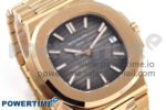 Nautilus 5711/1R RG 3KF 1:1 Best Edition Gray Textured Dial on RG Bracelet A324 Super Clone - Image 2