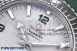Planet Ocean 43.5mm SS VSF 1:1 Best Edition Green Bezel White Dial on Green Rubber Strap A8900 Super Clone - Image 4