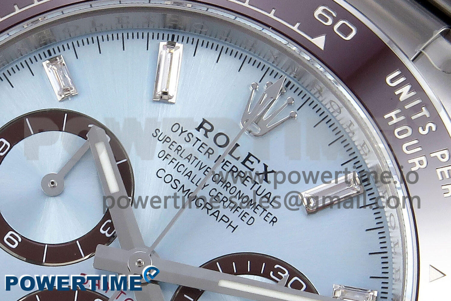 Daytona 126506 APSF 1:1 Best Edition Ice Blue Dial Crystal Marker on SS Braclet SH4131 - Image 4