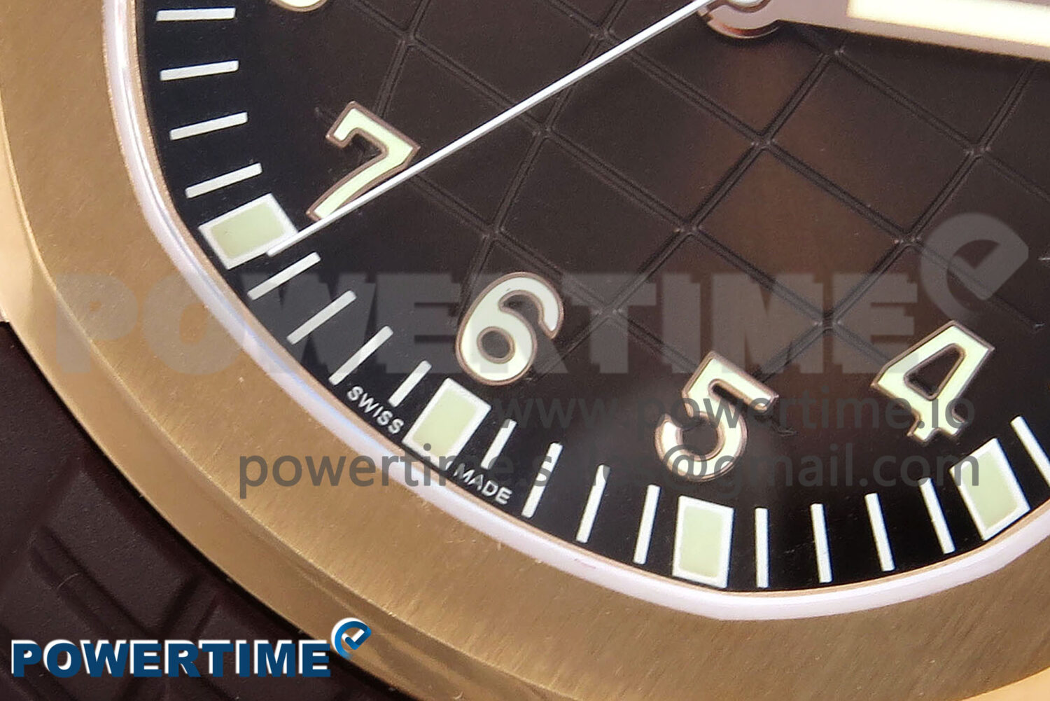 Aquanaut 5167R SS ZF 1:1 Best Edition Brown Dial on Brown Rubber Strap 330CS V2 - Image 5