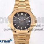 Nautilus 5711/1R RG 3KF 1:1 Best Edition Gray Textured Dial on RG Bracelet A324 Super Clone