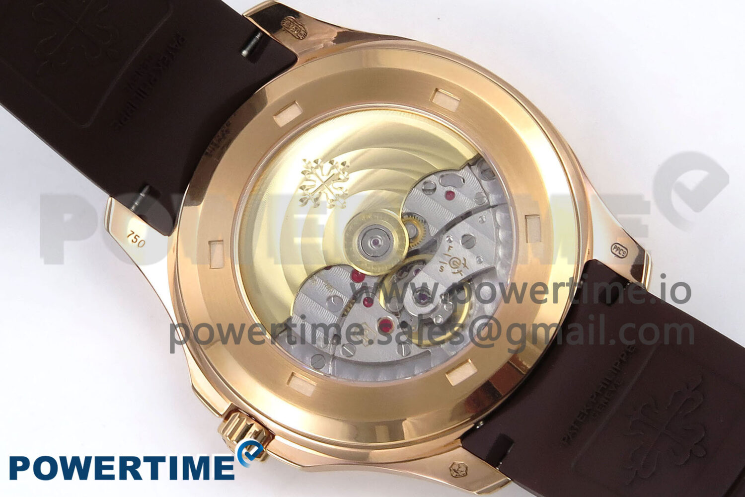 Aquanaut 5167R SS ZF 1:1 Best Edition Brown Dial on Brown Rubber Strap 330CS V2 - Image 8