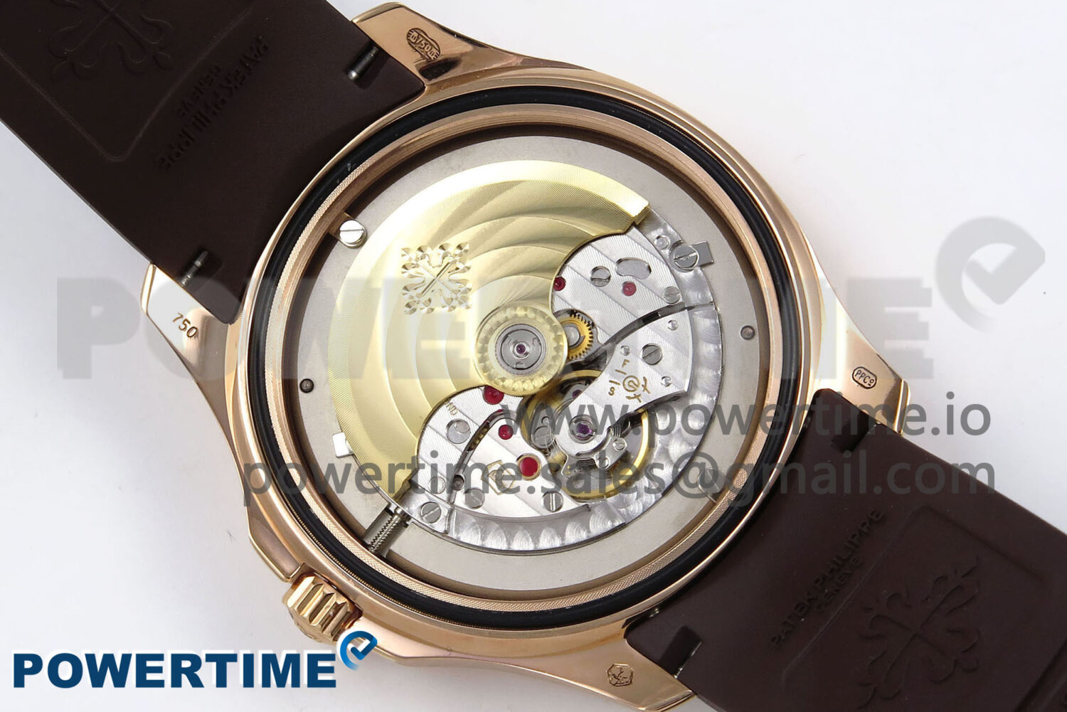 Aquanaut 5167R SS ZF 1:1 Best Edition Brown Dial on Brown Rubber Strap 330CS V2 - Image 9