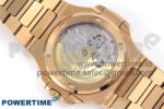 Nautilus 5711/1R RG 3KF 1:1 Best Edition Gray Textured Dial on RG Bracelet A324 Super Clone - Image 8