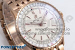 Navitimer Automatic 41mm RG TF 1:1 Best Edition White Dial on RG Bracelet A2824 - Image 3