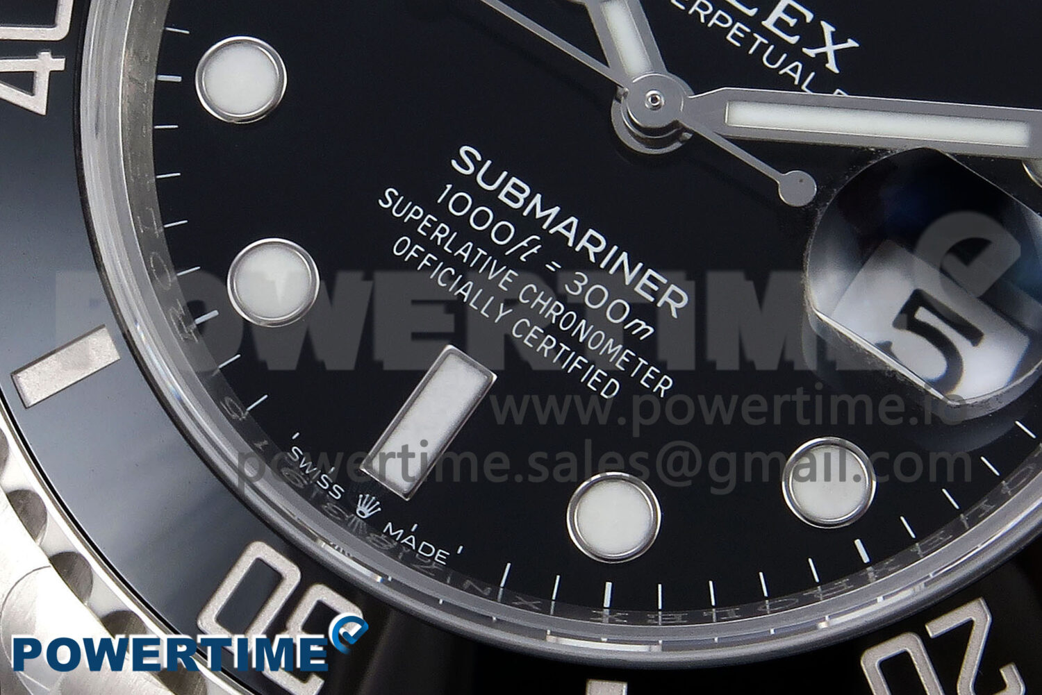Submariner 41mm 126610 LN Black Ceramic ARF 1:1 Best Edition 904L SS Case and Bracelet SH3235 - Image 4