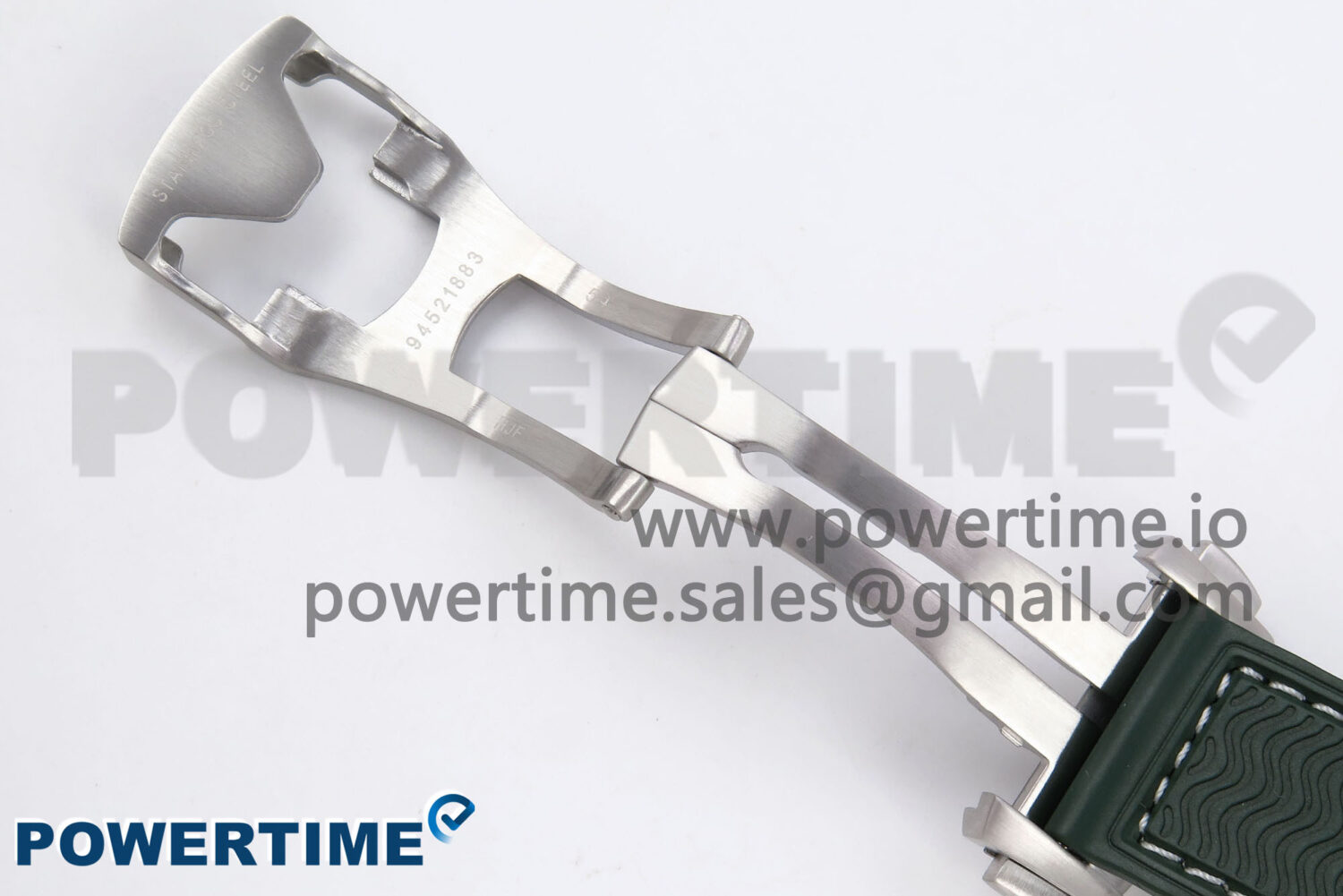 Planet Ocean 43.5mm SS VSF 1:1 Best Edition Green Bezel White Dial on Green Rubber Strap A8900 Super Clone - Image 16