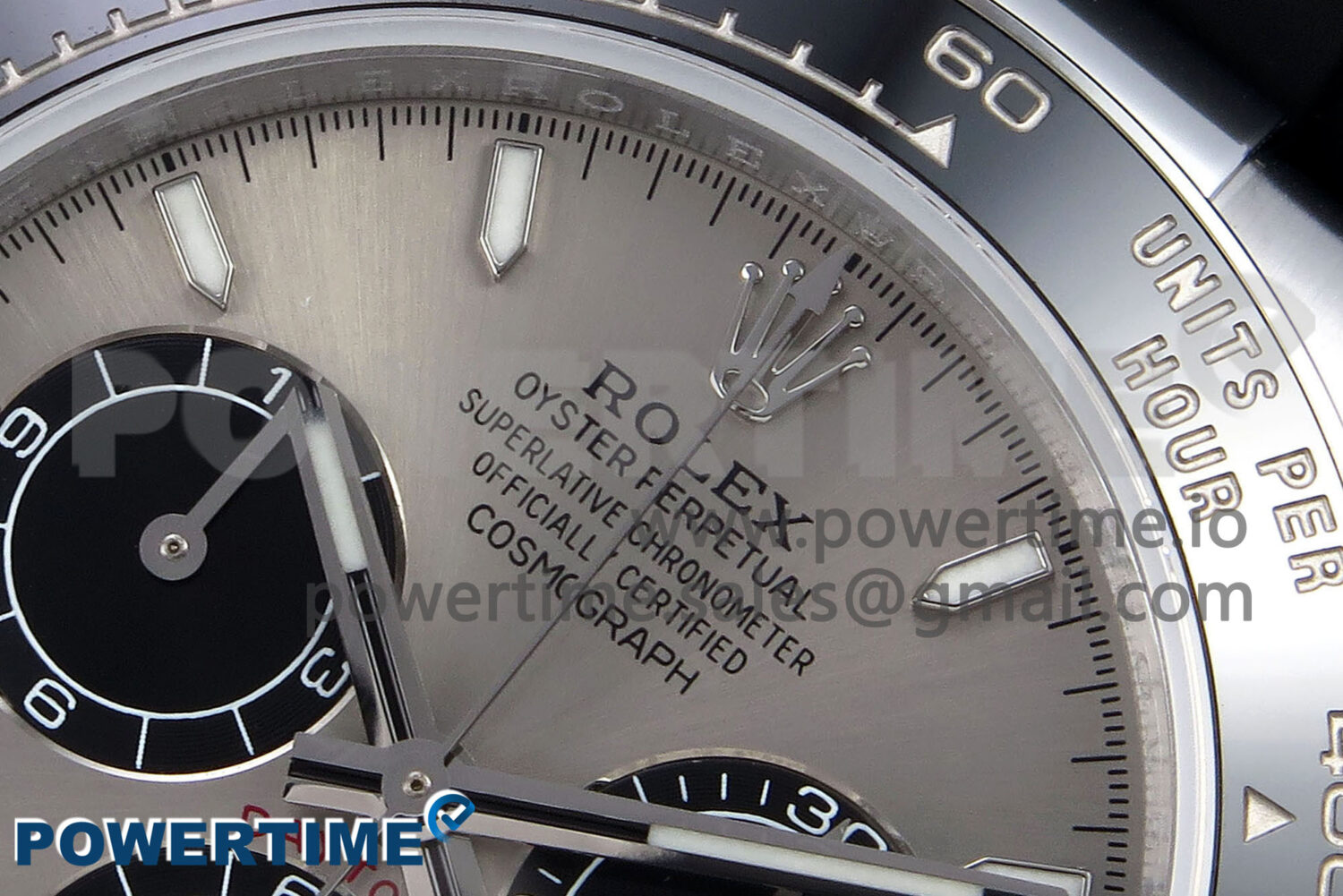 Daytona 126519 QF 1:1 Best Edition Gray/Black Dial on Oysterflex Strap SH4131 V6 (Weighted) - Image 4