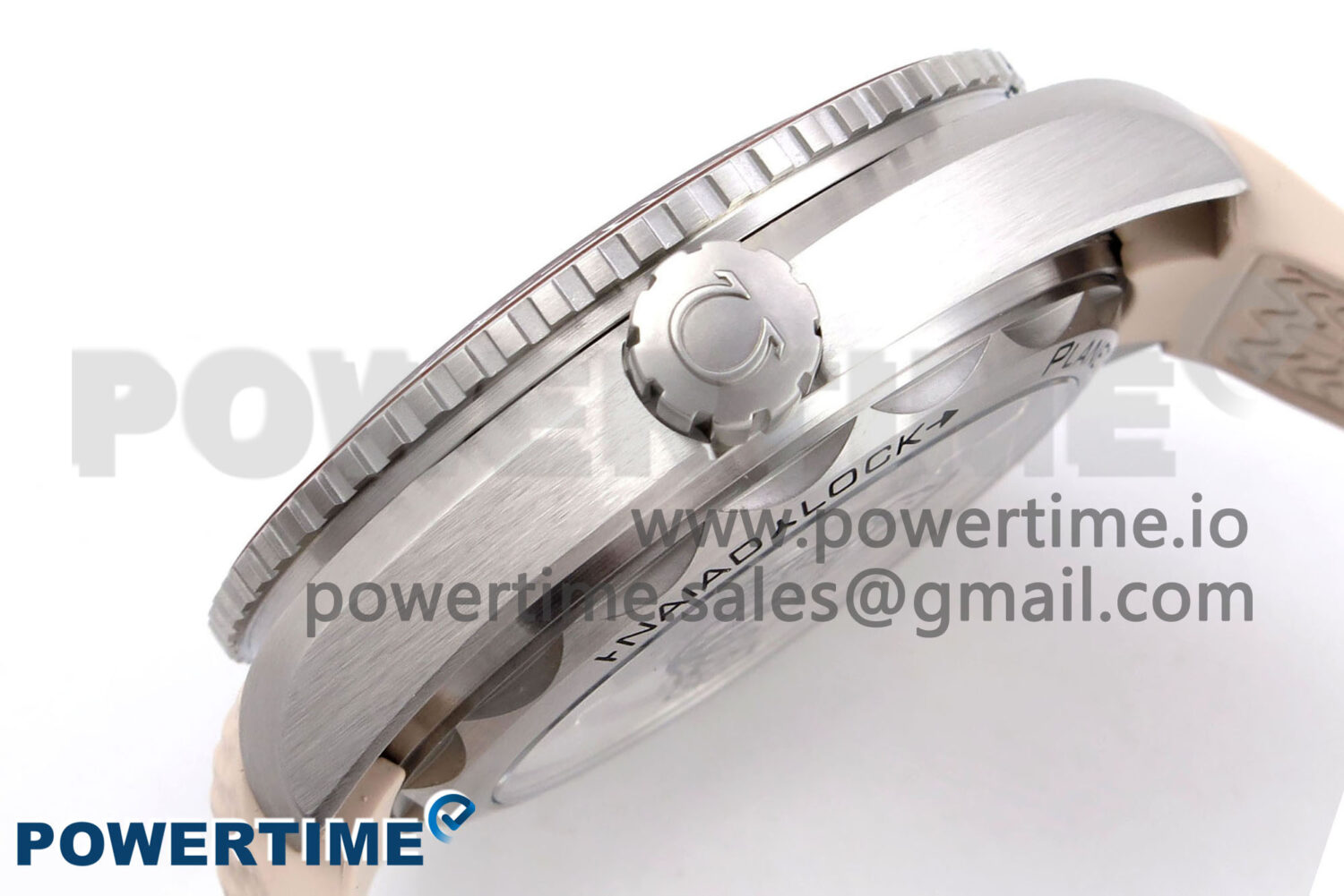 Planet Ocean 43.5mm SS VSF 1:1 Best Edition Brown Bezel Sand Dial on Sand Rubber Strap A8900 Super Clone - Image 7