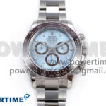 Daytona 126506 APSF 1:1 Best Edition Ice Blue Dial Lume Marker on SS Braclet SH4131