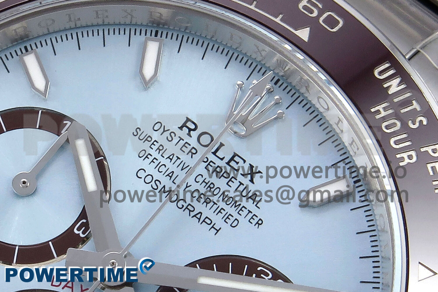 Daytona 126506 APSF 1:1 Best Edition Ice Blue Dial Lume Marker on SS Braclet SH4131 - Image 4