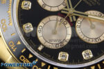 Daytona 126518 QF 1:1 Best Edition Black/YG Diamonds Dial on Oysterflex Strap SH4131 V6 (Weighted) - Image 5