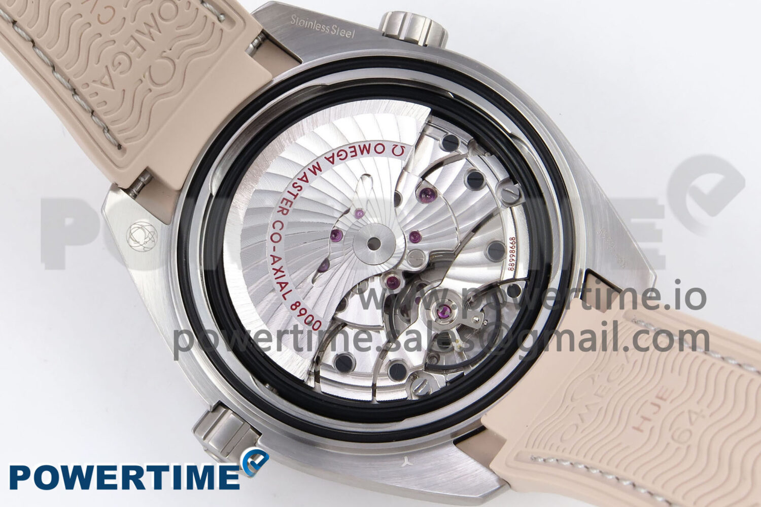 Planet Ocean 43.5mm SS VSF 1:1 Best Edition Brown Bezel Sand Dial on Sand Rubber Strap A8900 Super Clone - Image 10