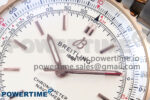 Navitimer Automatic 41mm SS/RG TF 1:1 Best Edition White Dial on SS/RG Bracelet A2824 - Image 4