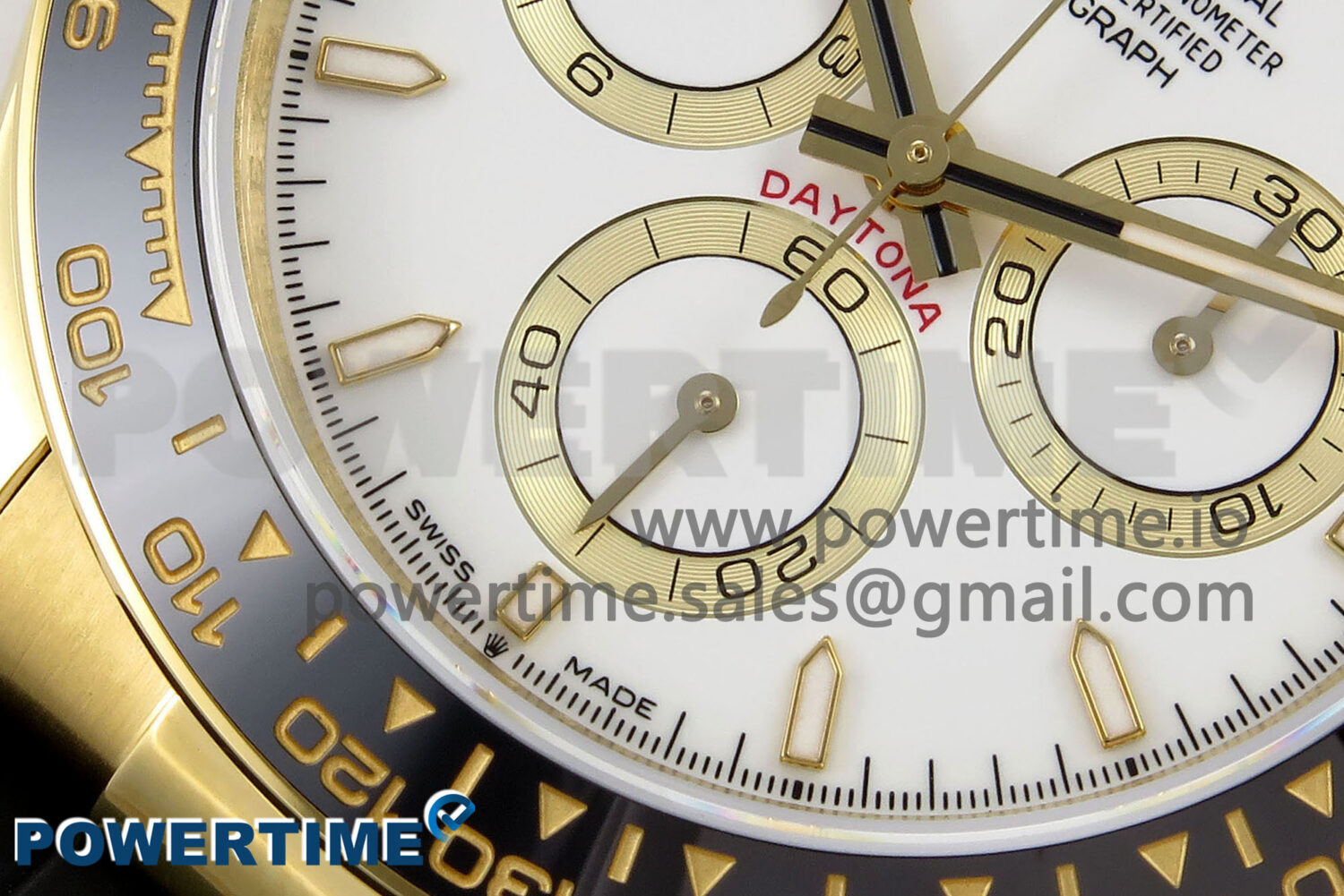 Daytona 126518 QF 1:1 Best Edition White Dial on Oysterflex Strap SH4131 V6 (Weighted) - Image 5