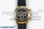 Daytona 126518 QF 1:1 Best Edition Black Dial on Oysterflex Strap SH4131 V6 (Weighted)