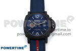 PAM1529 Luna Rossa Carbotech VSF 1:1 Best Edition on Blue Fabric Strap P.9010 Clone