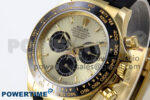 Daytona 126518 QF 1:1 Best Edition YG/Black Dial on Oysterflex Strap SH4131 V6 (Weighted) - Image 2